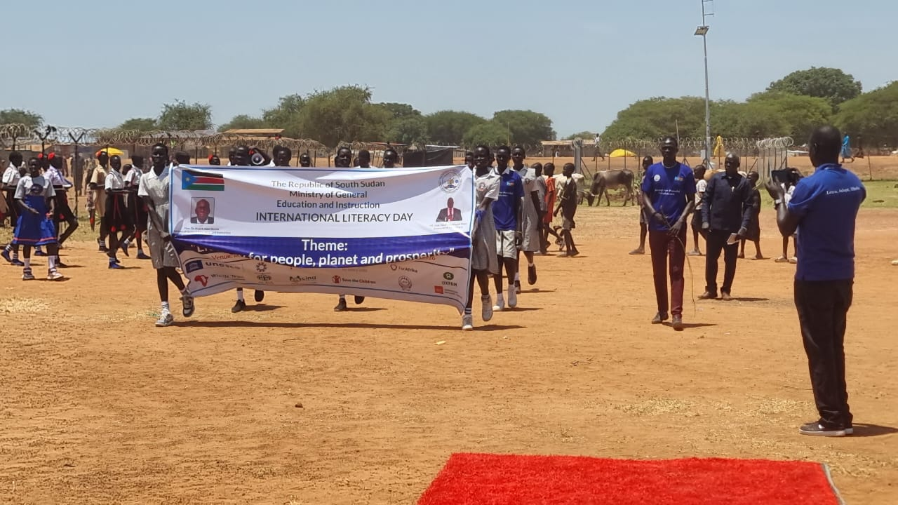 MoGEI and Education Partners Join the World in Celebrating International Literacy Day in Awerial County, Lakes State