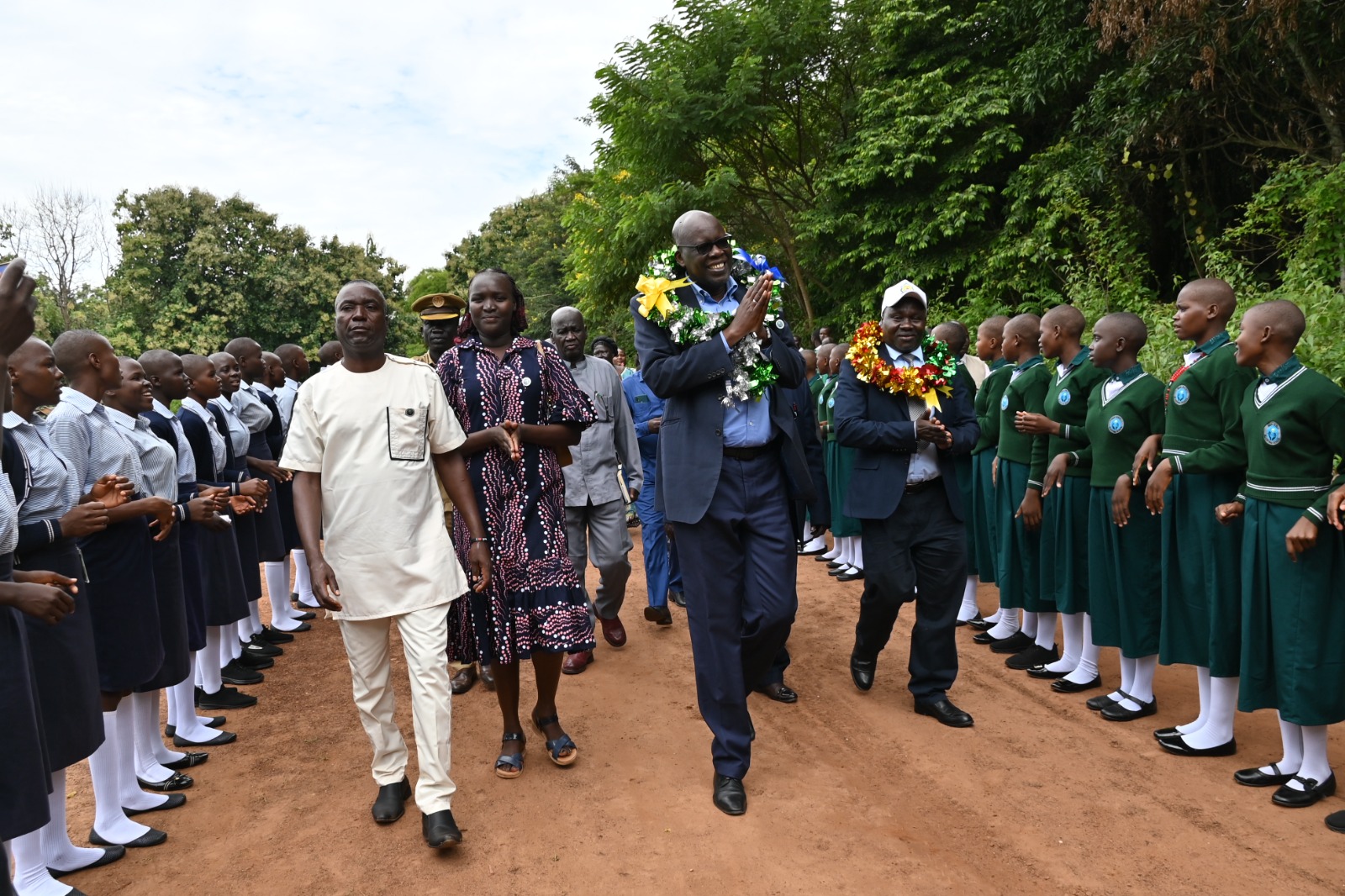 Hon. Minister Dr. Kuyok Abol visited the National Teachers Training Institute and Ibba Girls’ Boarding School in Maridi County, Western Equatoria State